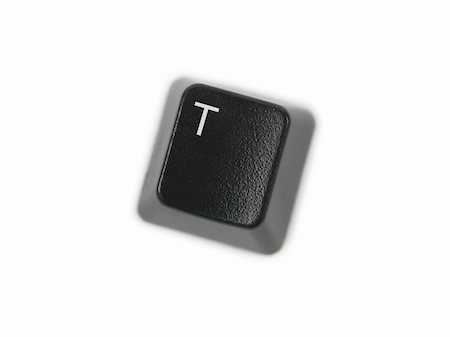 A keyboard key isolated against a white background Stock Photo - Budget Royalty-Free & Subscription, Code: 400-04760928