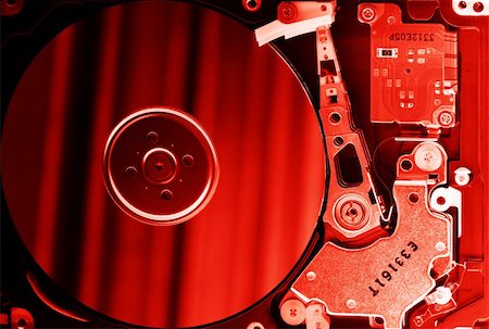 simsearch:400-03992953,k - Close up of modern opened hard disk drive Stock Photo - Budget Royalty-Free & Subscription, Code: 400-04763333