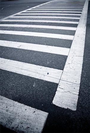zebra crossing and bicycle sign on the street in japan. Stock Photo - Budget Royalty-Free & Subscription, Code: 400-04763361