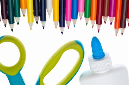 Art Supplies Creativity and The Arts Concept Image. Foto de stock - Super Valor sin royalties y Suscripción, Código: 400-04763634