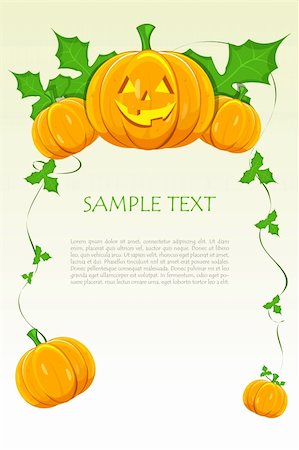 simsearch:400-07103646,k - illustration of halloween with leafs Stock Photo - Budget Royalty-Free & Subscription, Code: 400-04763786