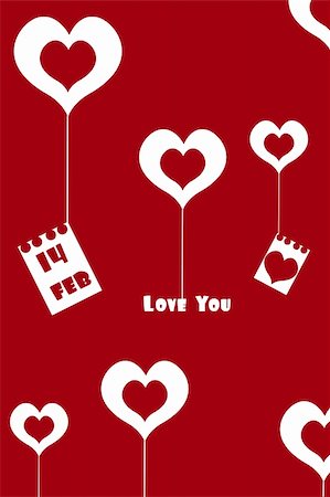 simsearch:400-07840610,k - illustration of valentine card Photographie de stock - Aubaine LD & Abonnement, Code: 400-04763926