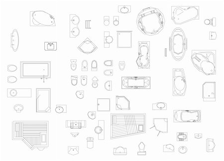 drafting tools - Architectural background vector for poster or card Stock Photo - Budget Royalty-Free & Subscription, Code: 400-04775216