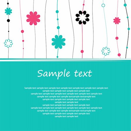 simsearch:400-07033905,k - Colourful Spring flowers background. Vector illustration Photographie de stock - Aubaine LD & Abonnement, Code: 400-04776211