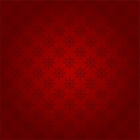 simsearch:400-07215586,k - Red Christmas seamless pattern with snowflakes, vector Stock Photo - Budget Royalty-Free & Subscription, Code: 400-04776503
