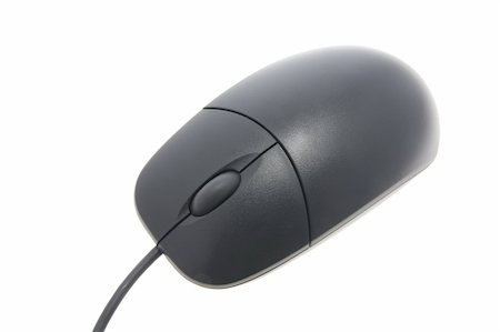 simsearch:700-03451457,k - Computer Mouse on White Background Photographie de stock - Aubaine LD & Abonnement, Code: 400-04776774