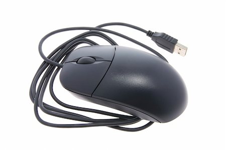 simsearch:640-02776186,k - Computer Mouse on White Background Fotografie stock - Microstock e Abbonamento, Codice: 400-04776770