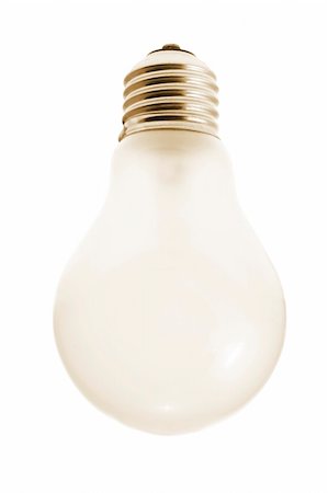 simsearch:400-04774950,k - Light Bulb on White Background Photographie de stock - Aubaine LD & Abonnement, Code: 400-04776855