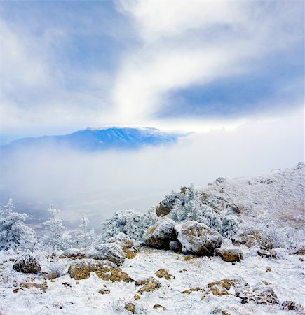 simsearch:400-04765849,k - in mountains in winter time Foto de stock - Royalty-Free Super Valor e Assinatura, Número: 400-04777178