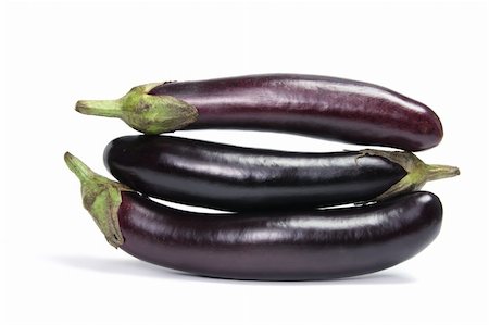 simsearch:400-05369444,k - Eggplant on Isolated White Background Stock Photo - Budget Royalty-Free & Subscription, Code: 400-04777480