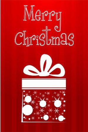 simsearch:400-05881864,k - illustration of abstract christmas card with gift Stock Photo - Budget Royalty-Free & Subscription, Code: 400-04778160