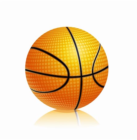 simsearch:858-03049840,k - sport ball icon- basketball. Vector illustration Photographie de stock - Aubaine LD & Abonnement, Code: 400-04778742