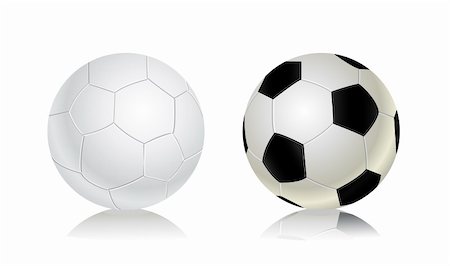 soccer ball icon set. Football vector illustration Stock Photo - Budget Royalty-Free & Subscription, Code: 400-04778743