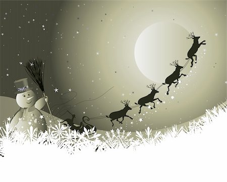 simsearch:400-04195359,k - Beautiful vector Christmas (New Year) background for design use Foto de stock - Super Valor sin royalties y Suscripción, Código: 400-04778839