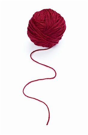 simsearch:633-02345834,k - close up of wool knitting on white background with clpping path Foto de stock - Super Valor sin royalties y Suscripción, Código: 400-04779180