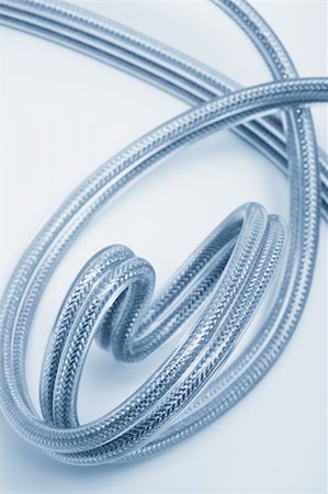 The curtailed wire in a transparent plastic wrapper Stock Photo - Budget Royalty-Free & Subscription, Code: 400-04779744