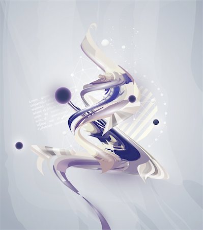 abstract forms, design elements, graffiti Stock Photo - Budget Royalty-Free & Subscription, Code: 400-04771039