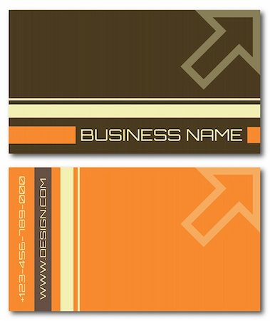 palll (artist) - Vector abstract creative business cards (set template) Stockbilder - Microstock & Abonnement, Bildnummer: 400-04771867