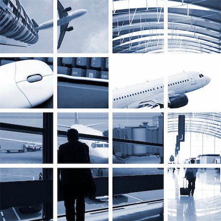 simsearch:400-04771995,k - the transport concept with the scene at airport. Stock Photo - Budget Royalty-Free & Subscription, Code: 400-04771995