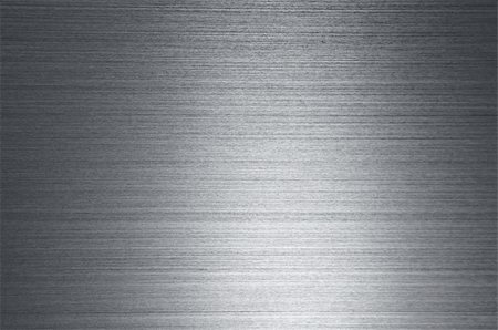 silver texture metal with horizontal stripes Stockbilder - Microstock & Abonnement, Bildnummer: 400-04772596