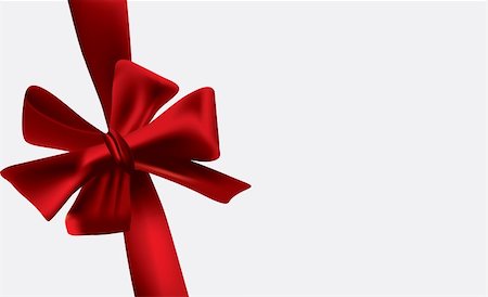 simsearch:400-05326104,k - Red bow knotted on a gift card Stock Photo - Budget Royalty-Free & Subscription, Code: 400-04772593