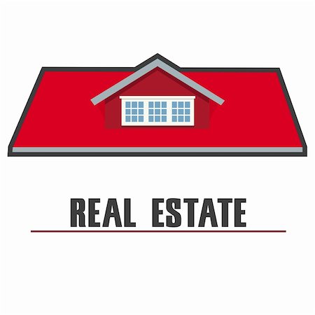 simsearch:400-04419242,k - illustration of real estate on white background Stock Photo - Budget Royalty-Free & Subscription, Code: 400-04772718