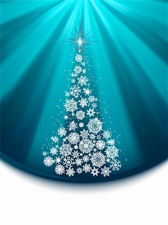 simsearch:400-04566378,k - Christmas tree. EPS 8 vector file included Photographie de stock - Aubaine LD & Abonnement, Code: 400-04772810