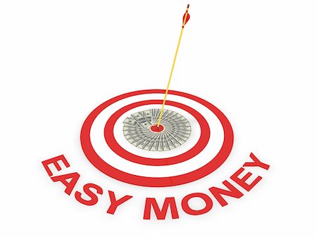 easy money concept Stockbilder - Microstock & Abonnement, Bildnummer: 400-04772856