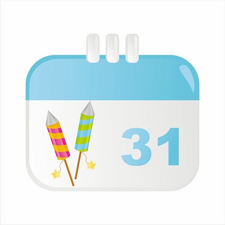 simsearch:400-05725983,k - new year calendar icon Stock Photo - Budget Royalty-Free & Subscription, Code: 400-04773414
