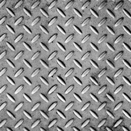 simsearch:400-04773785,k - Background of metal diamond plate in silver color. Stock Photo - Budget Royalty-Free & Subscription, Code: 400-04773785