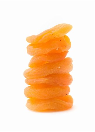 simsearch:400-04823249,k - dried apricots isoalted on white Stock Photo - Budget Royalty-Free & Subscription, Code: 400-04773862