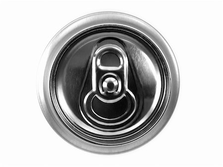 simsearch:400-05249077,k - An aluminum can top isolated against a white background Stock Photo - Budget Royalty-Free & Subscription, Code: 400-04773960