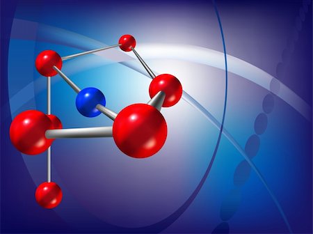 simsearch:400-08190422,k - vector abstract scientific background with molecule structure Stock Photo - Budget Royalty-Free & Subscription, Code: 400-04784430