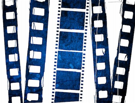 blue film strip for textures and backgrounds frame Stock Photo - Budget Royalty-Free & Subscription, Code: 400-04784729