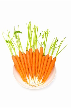 simsearch:400-04243170,k - Fresh carrots isolated on the white Stock Photo - Budget Royalty-Free & Subscription, Code: 400-04785014