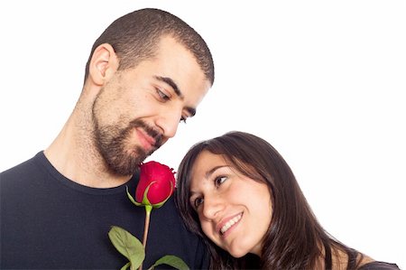 simsearch:400-05294518,k - Young Couple in Love Fotografie stock - Microstock e Abbonamento, Codice: 400-04785600