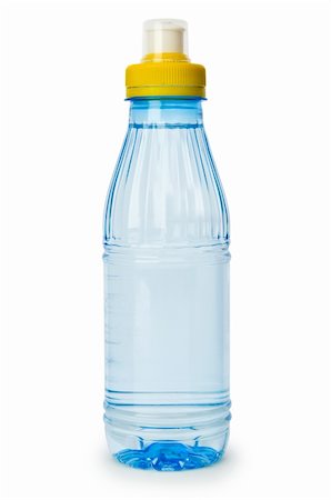 simsearch:400-04792707,k - Bottle of water isolated on the white background Stock Photo - Budget Royalty-Free & Subscription, Code: 400-04786143