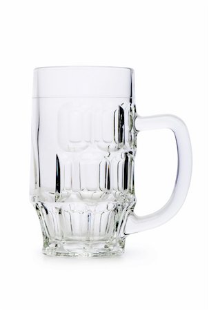 simsearch:400-08336450,k - Beer glasses isolated on the white background Stock Photo - Budget Royalty-Free & Subscription, Code: 400-04786176