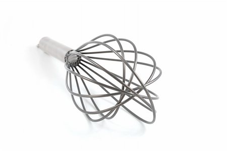 simsearch:400-05231767,k - new eggbeater isolated on a white background. Photographie de stock - Aubaine LD & Abonnement, Code: 400-04786653