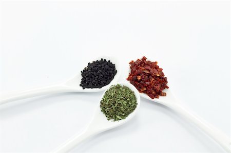 Spices on white Foto de stock - Super Valor sin royalties y Suscripción, Código: 400-04786726