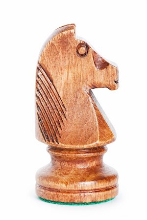 simsearch:400-04340597,k - Chess figure isolated on the white background Foto de stock - Super Valor sin royalties y Suscripción, Código: 400-04786856