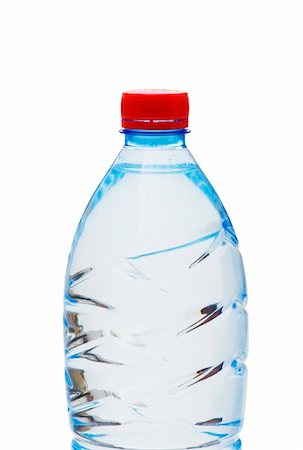 simsearch:400-04711939,k - Bottles of water isolated on the white Photographie de stock - Aubaine LD & Abonnement, Code: 400-04786880