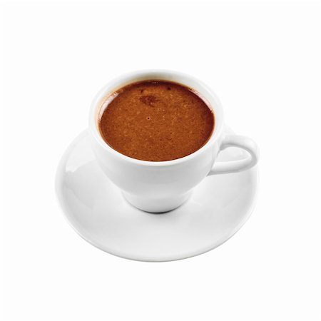 simsearch:400-07306295,k - cup of hot chocolate isolated on a white background Stock Photo - Budget Royalty-Free & Subscription, Code: 400-04788466