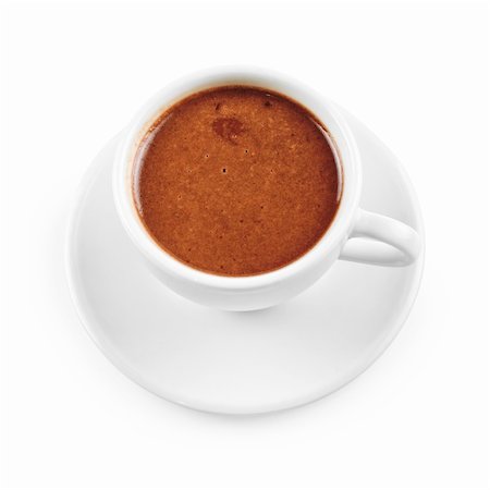 simsearch:400-07306295,k - cup of hot chocolate isolated on a white background Foto de stock - Super Valor sin royalties y Suscripción, Código: 400-04788467