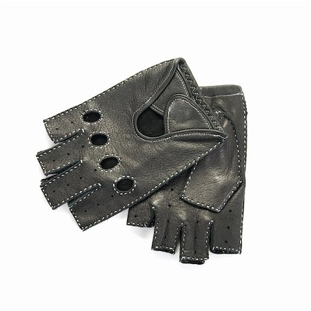 simsearch:400-06462603,k - drivers male leather gloves isolated on a white Stock Photo - Budget Royalty-Free & Subscription, Code: 400-04788474