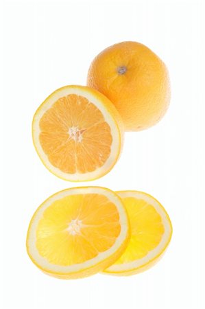 simsearch:400-05316300,k - fresh oranges photo on the white background Stock Photo - Budget Royalty-Free & Subscription, Code: 400-04789623