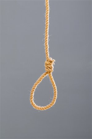 Noose made of rope against background Stock Photo - Budget Royalty-Free & Subscription, Code: 400-04789680