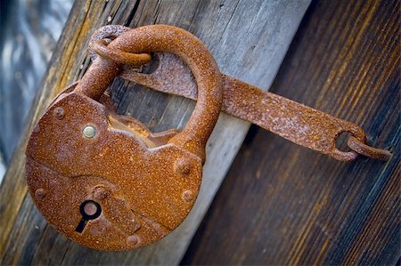 stable door - Ukraine. A museum of national architecture and life Pirogovo Stock Photo - Budget Royalty-Free & Subscription, Code: 400-04789789