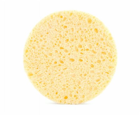 face sponge - Yellow sponge isolated on white background Stock Photo - Budget Royalty-Free & Subscription, Code: 400-04789935