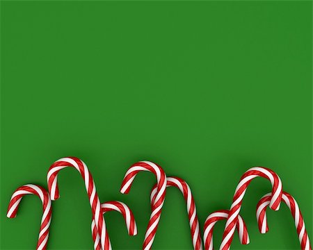 simsearch:400-05008640,k - A lot of christmas candies on green background Photographie de stock - Aubaine LD & Abonnement, Code: 400-04780059